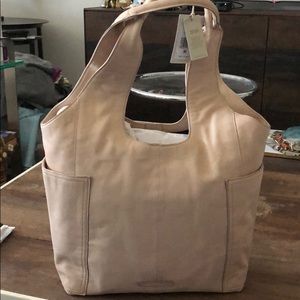 LUCKY BRAND Patti Leather Tote in Blush